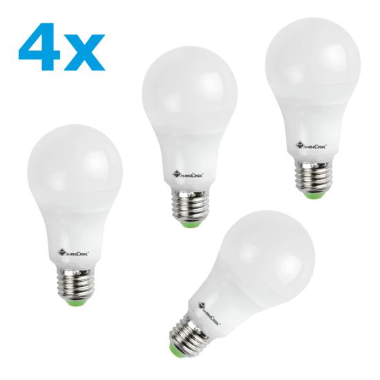 4x LED daglichtlamp 14 Watt E27